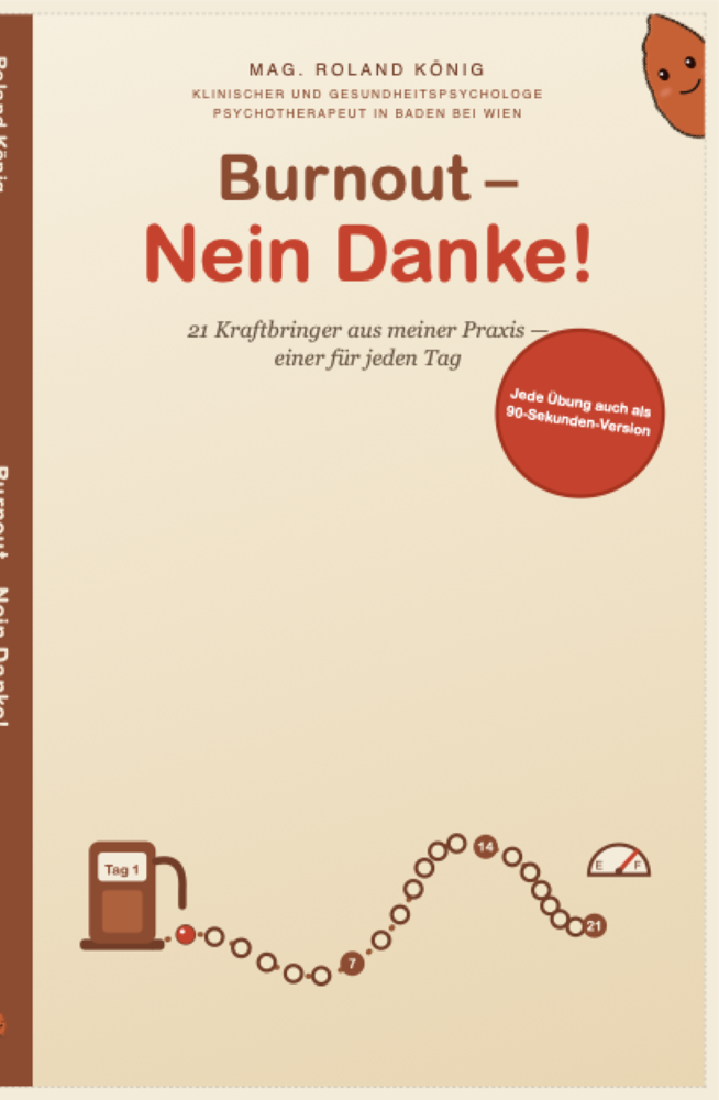 Coverentwurf: Burnout – Nein Danke!